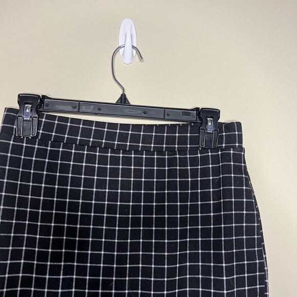 Cotton on windowpane stretch pencil skirt - Picture 2 of 4